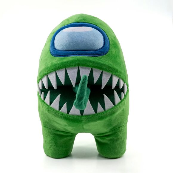 Among Us Plush 10" Green Impostor Bendable Tongue Official Licensed New in Box - Picture 2 of 3